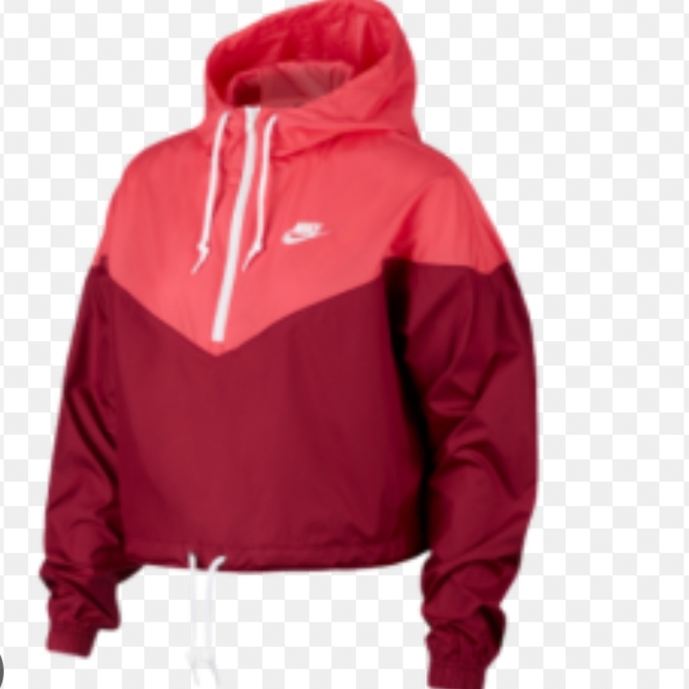 NWT Women's Nike Sportswear Heritage Crop Windrunner Jacket - Picture 5 of 8